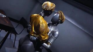 Ballerinas from Atomic Heart get fucked by futanari powers