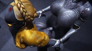 Ballerinas from Atomic Heart get fucked by futanari powers