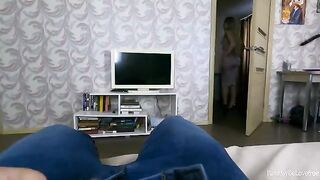 The stepson snuck to his steaming-hot stepmom, she didn’t mind