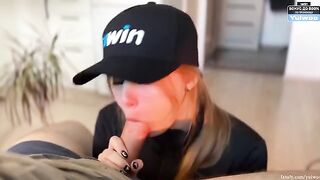 You've earned a blowjob, you cute thing! Enjoy it!