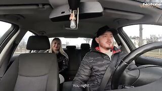 A hot girl got into the taxi and things got steamy