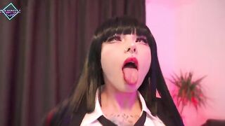Karneli Bandi fucked the juicy ass of Yumeko Jabami and made cum