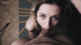 Small breasted beauty gets her pussy filled with sticky sperm in 4K