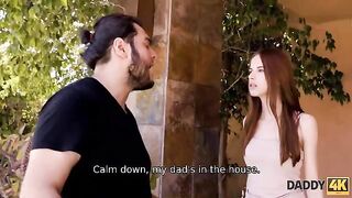 The girl is tired of her boyfriend’s ego and finds comfort in an unexpected place