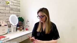 Yes! Bitch... yes... Fuck. Fucking tie up stepmom in my dad's bedroom!