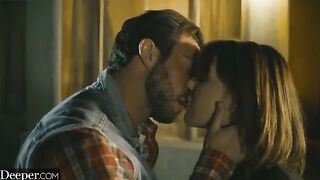 A couple has a steamy encounter on the car hood while another is away