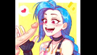 Hottest Jinx Hentai compilation you might enjoy watching