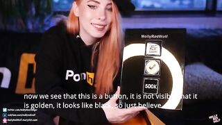 500K! Unboxing and Oral Creampie gift from Pornhub with intense eye contact