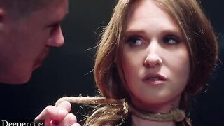 Ashley Lane gets her ass toyed with and tied up in a sensual scene