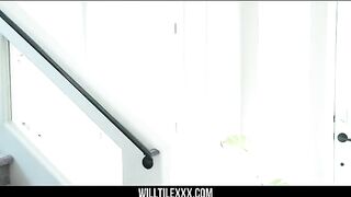 Hot big-titted maid Jackie Hoff gets fucked hard by her boss’s huge dick