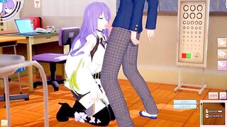 Play Koikatsu! game and fuck big tits Moona Hoshinova