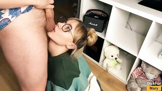 You should never suck a dick like rolling bags
