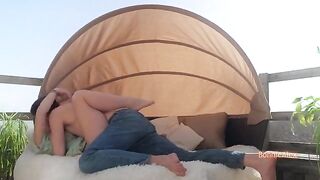 Passionate sex of a loving couple over 30s