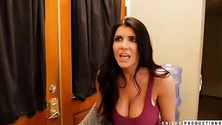 Romi Rain gets banged up with Brad Knight's dick