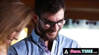 Big tits MILF Britney Amber seduces her BFF's husband with anal sex