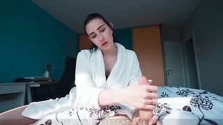 Stepmom surprises her stepson with a hot surprise fuck