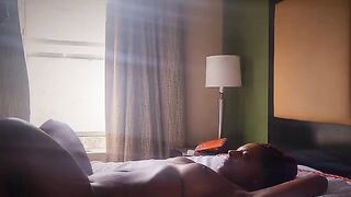 Babe with a small penis husband fucks herself and reaches orgasm