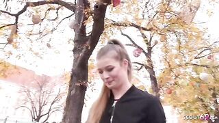 Cute teen Olivia Sparkle from Prague gets fucked by German scout
