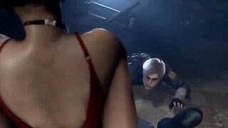 Ada Wong cheating on Leon with a mysterious man