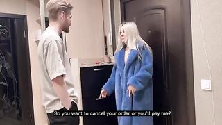 The guy invited a prostitute, but his girlfriend came home instead