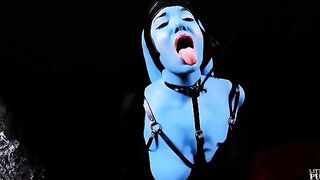 Twi'lek slut trains to please an ALiEN MASTER in this parody
