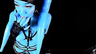 Twi'lek slut trains to please an ALiEN MASTER in this parody