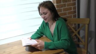 The student diligently learns the Kamasutra at home