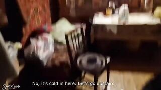 The guy picked up a hooker and fucked her in an empty house