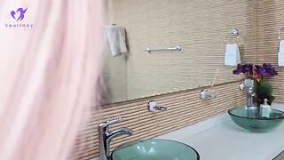 I spy on my stepson in the shower and we have sex