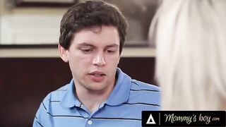 Stepmom Nina Elle gets her pussy pounded by a huge dick