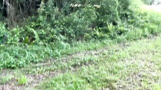 First sextape in the forest for this young French couple, straight from their bedroom to nature!