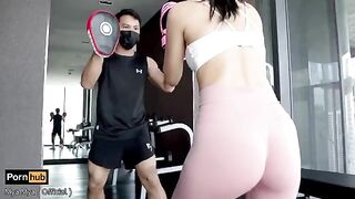 The girl took off her panties and agreed to be friendly with a guy