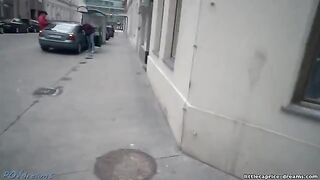 A swingers' threesome sex adventure in a shopping setting
