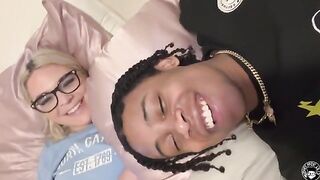 The fat ass of PAWG gets clapped by her roommate Lil D