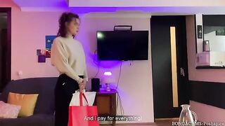 A first-time anal experience with a painful twist and a special reward