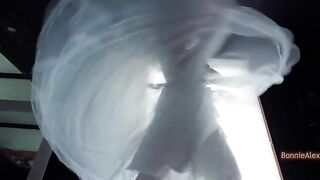 A guy found a wedding dress and had sex with the bride
