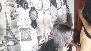 An infidel girl gets fucked by her stepbrother while on the phone