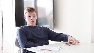 The baby does not want to do her homework, so she offers sex