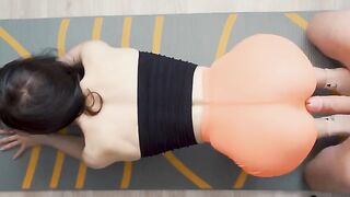 Fit girl Lana has her tight ass oiled and smashed hard