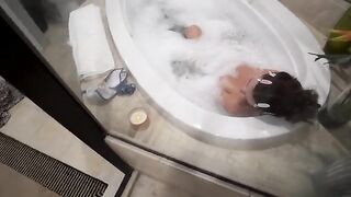 Girl shares bathroom with her stepbrother, but not more