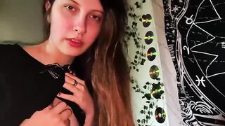Guy caught his stepsister exercising and jerked off to her