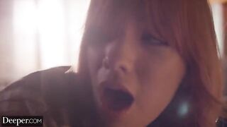 The girl is spanked and flogged for not guessing the word
