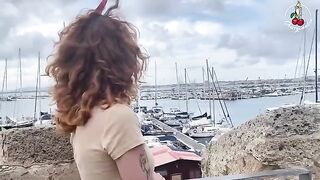 I invited the girl on my boat and she gave me a passionate blowjob