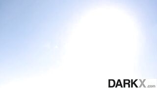 Hardcore anal sex with blonde babe and BBC in DarkX style