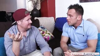 Ariella Ferrera gets seduced by her son's friend in a steamy encounter