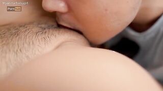 How do you express love for a girl? With your dick, with words?