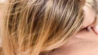 Tattoed step-sister joins intense FFM threesome action