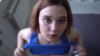 A juicy slut with a wide hole who loves to slobber on dick