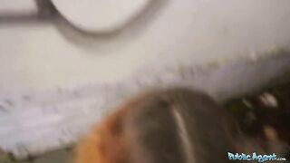 Public Agent cheats on her husband with a stranger