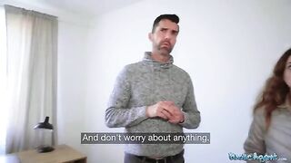 Public Agent cheats on her husband with a stranger